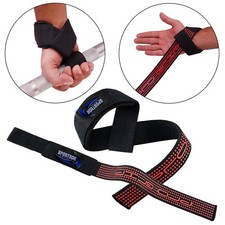 Fasce per stacchi pesi palestra, cinghie sollevamento pesi polsiera straps