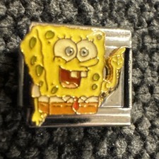 SpongeBob Italian Charm Enamel