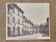 Ravenna nell'800 Arco trionfale del Portonaccio Emilia Romagna