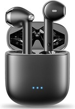 Cuffie Bluetooth,Auricolari Bluetooth 5.3 in Ear con 4 Microfono,32 Ore batteria