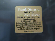 Frank Sinatra Duets 20th Anniversary Super Deluxe Box Set 2 Vinyl LPS 2CDS 1DVD 