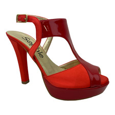 SCARPE SANDALO TACCO DECOLTE