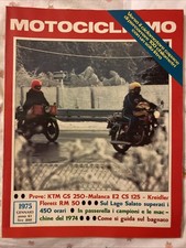 MOTOCICLISMO Gennaio 1975 Malanca E2 CS 125 Ktm GS 250 Kreidler Florett RM 50