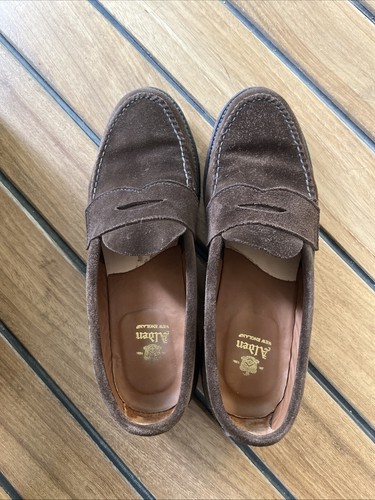 Alden 6245f unlined suede lhs - alden,