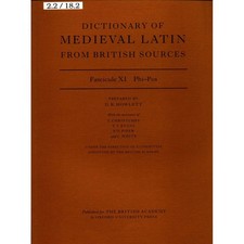 Dictionary of Medieval Latin