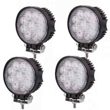 4 x 27 W Led Luce Faro Faretto Tondo Per Auto Camion Jeep Suv Barca 10-30 V DC