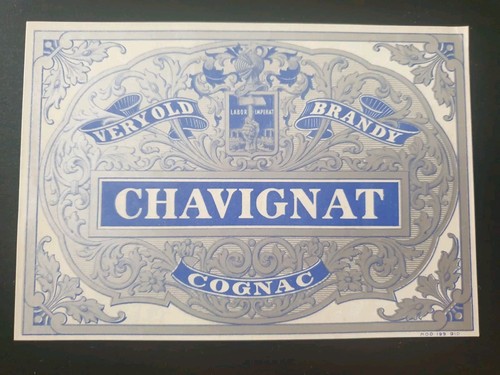 Etichetta liquore chavignat - liquore,