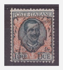 REGNO 1923 - FLOREALE Lire 2  Usato