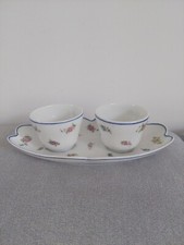 SUPERBE CONFITURIER PORCELAINE