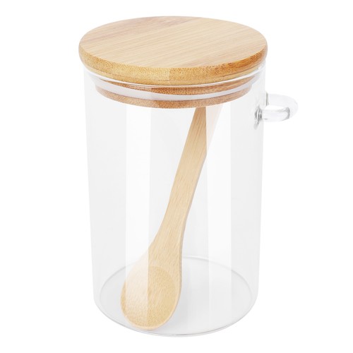 Food storage glass jar clear - storage,