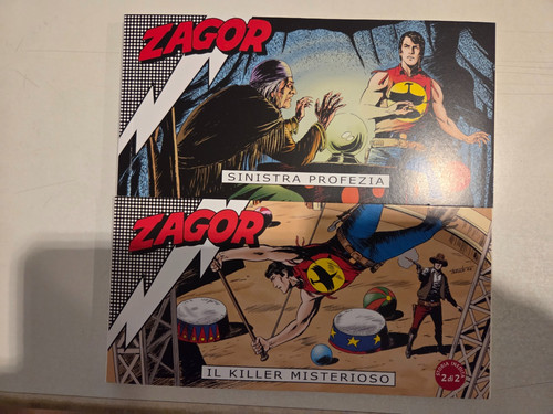 Lotto due albi zagor a - zagor,