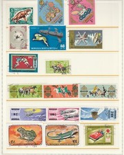 MONGOLIA bella selezione francobolli usati molto bene 15471
