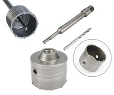 FRESA A TAZZA 50mm CAROTATRICE CON ASTA SDS PLUS 90mm CALCESTRUZZO CEMENTO 30501