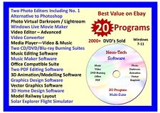 Software di masterizzazione DVD CD tra cui Blu-ray parte di 20 PROGRAMMI MEGA BUNDLE