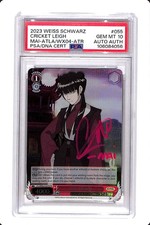 PSA 10 firmato bianco nero