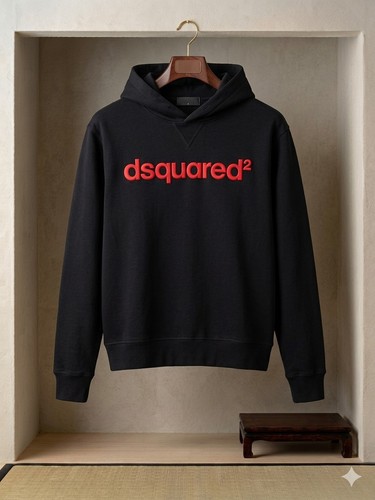 Felpa dsquared2 uomo nera - uomo, con
