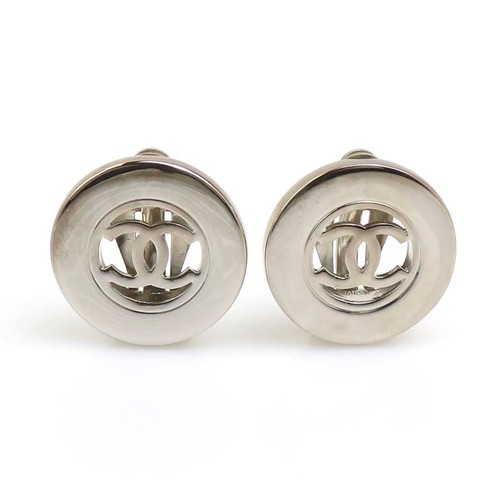 Orecchini clip con logo cc - a,