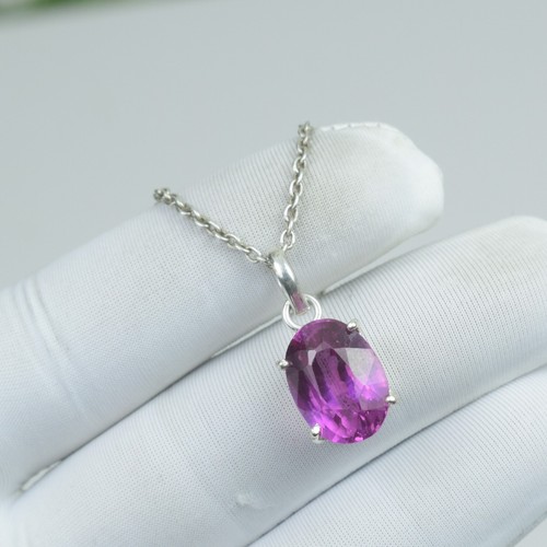 Boho collana zaffiro - boho, rosa