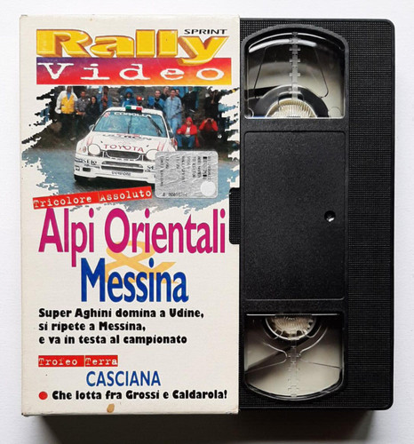 Vhs rally sprint video - vhs,