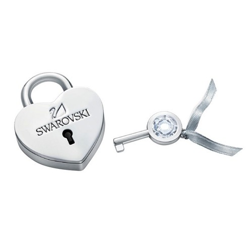 Lucchetto cuore swarovski - a,
