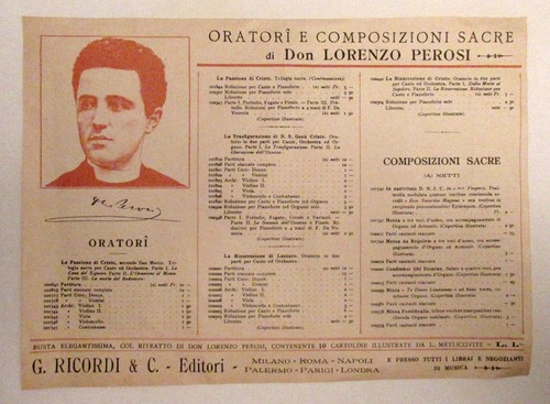 Oratori composizioni sacre - e,