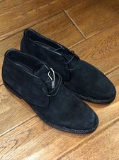 Cafenoir Men's Black Suede
