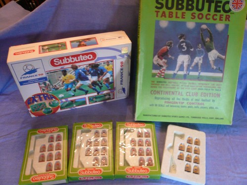 Subbuteo lot by - lot.,