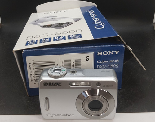 Sony cyber shot dsc - sony, dsc-s500
