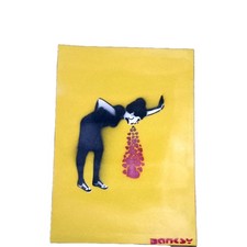 Banksy 2015 firmato numerato dismaland woh #1/1 regalo vip opera d'arte amore malato 