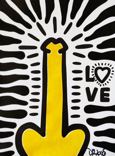 Love quadro street pop art - dr.,