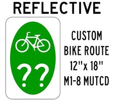 INSEGNA PERCORSO BICI