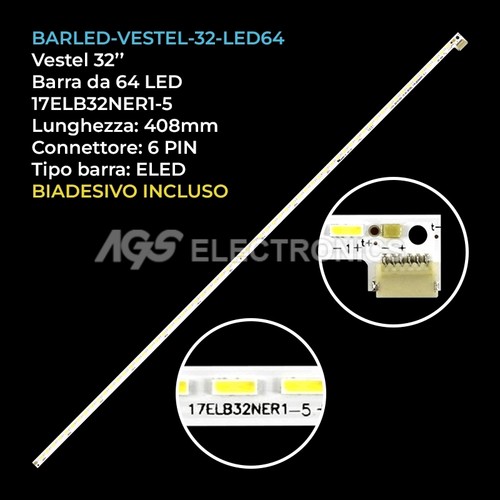 Barra strip led - barra, vestel