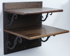 MENSOLA DOPPIA DA PARETE CM