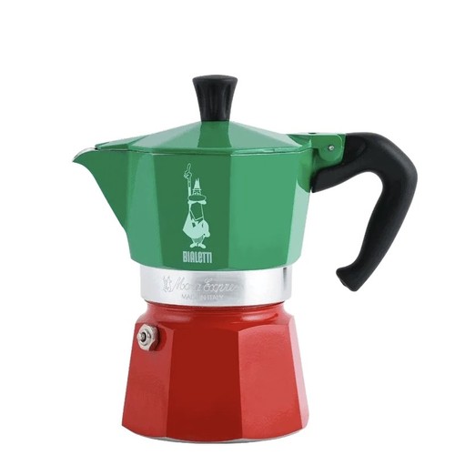 Caffettiera tricolore - caffettiera,