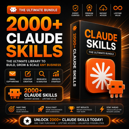 2000 claude skills - ai,