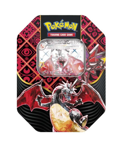 Charizard tin collezione - charizard,