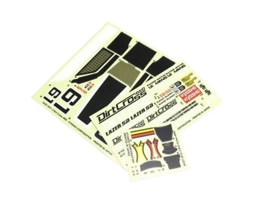 Kyosho set adesivi lazer - kyosho,