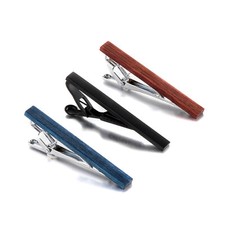 Set 3 pezzi fermacravatte in