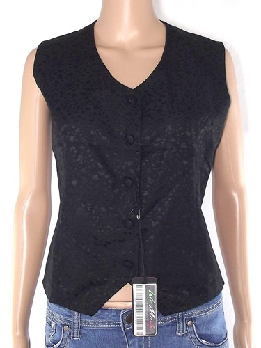 Gilet donna classico nero - da,