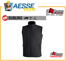 UPOWER GILET SOFTSHELL DUBLINO U-POWER BLACK CARBON | TEMPO LIBERO - LAVORO