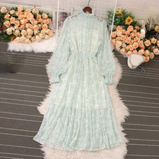 Donna Floreale Pizzo Abito