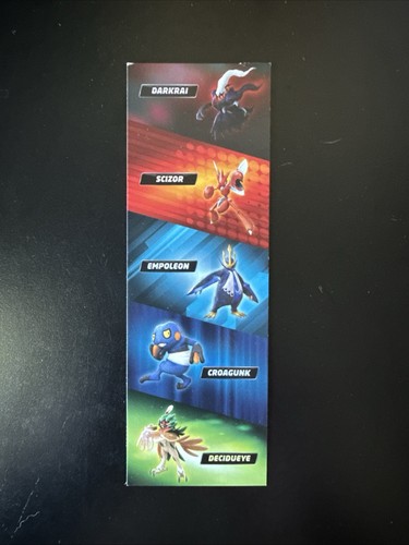 Segnalibro promozionale pokken - segnalibro,