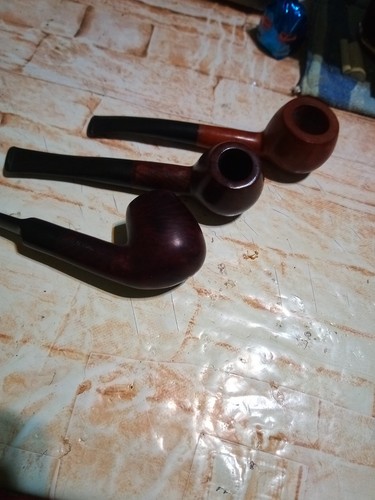 Pipe radica chiare scure - pipe,