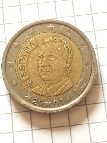 Spagna monete euro - 2,