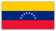 Adesivo bandiera venezuelana