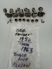 6 sintonizzatori e boccole in linea Fender Kluson 1956 