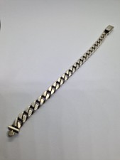 Gucci Bracciale Argento 1980 Uomo Lunghezza 21 Cm