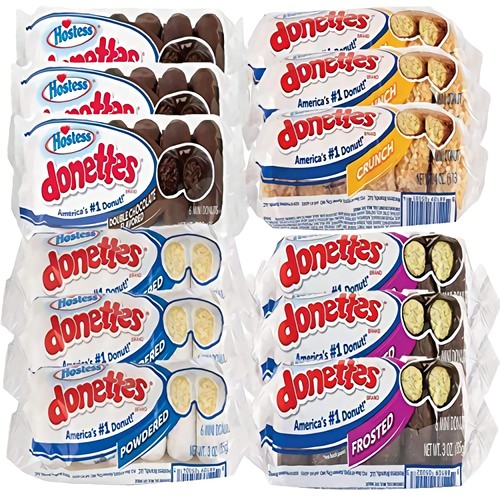 Hostess donettes varietà - varietà, |