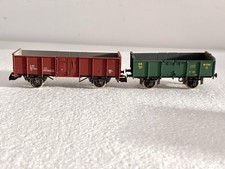 Rivarossi Set 2 Carri Sponde Alte FS Italia + SV Scala H0