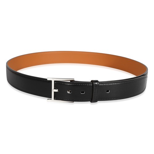 Cintura hermès noir - box, oro